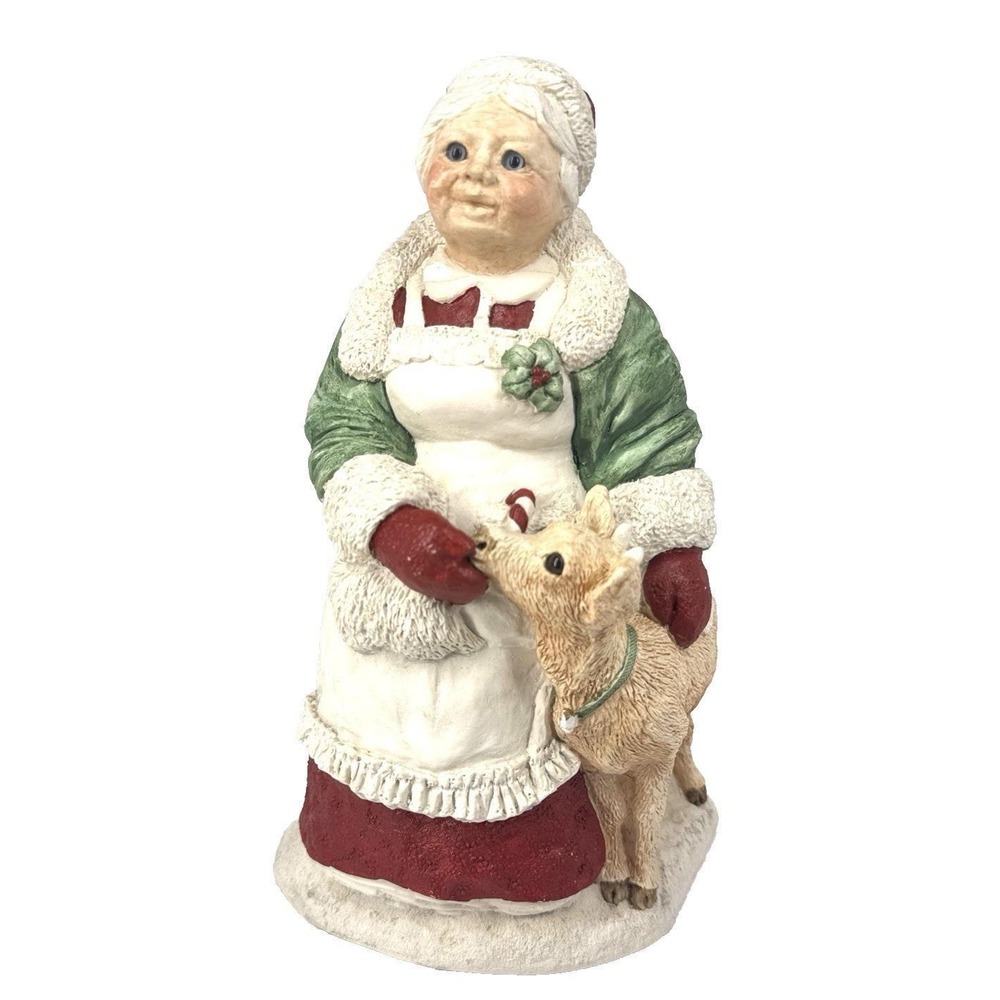 United Design Legend of Santa Mrs Claus Reindeer Figurine‎ 3452/15000
